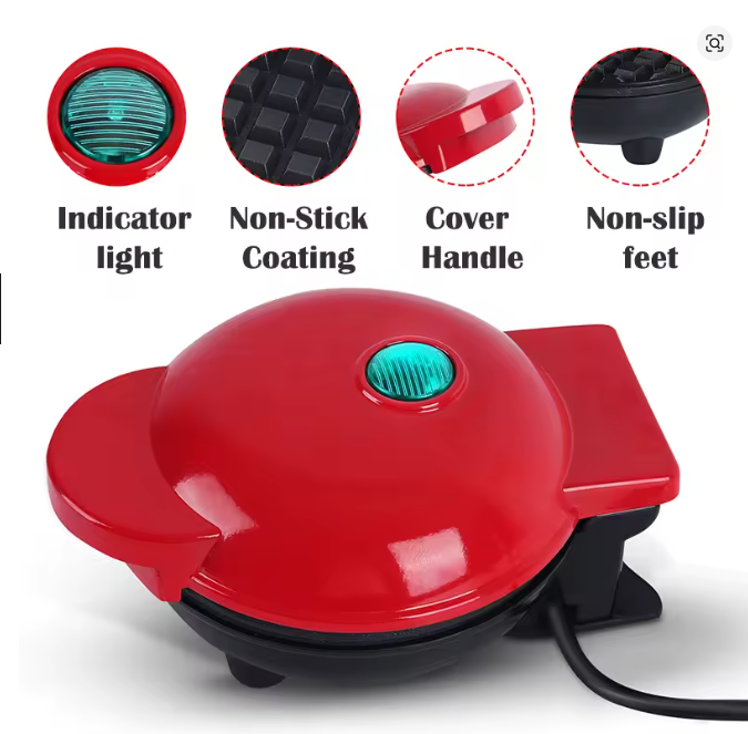 Mini Máquina Para Hacer Gofres